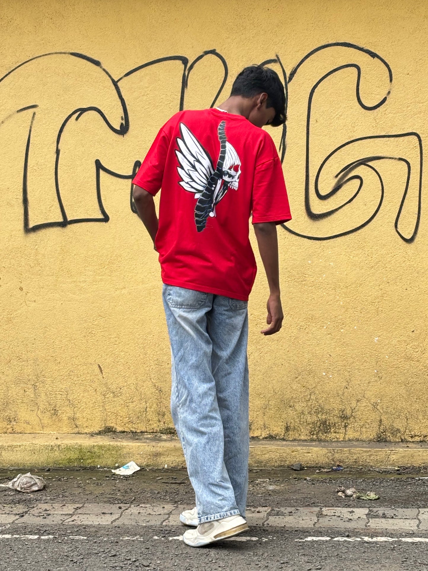 Wing Skull Tee
