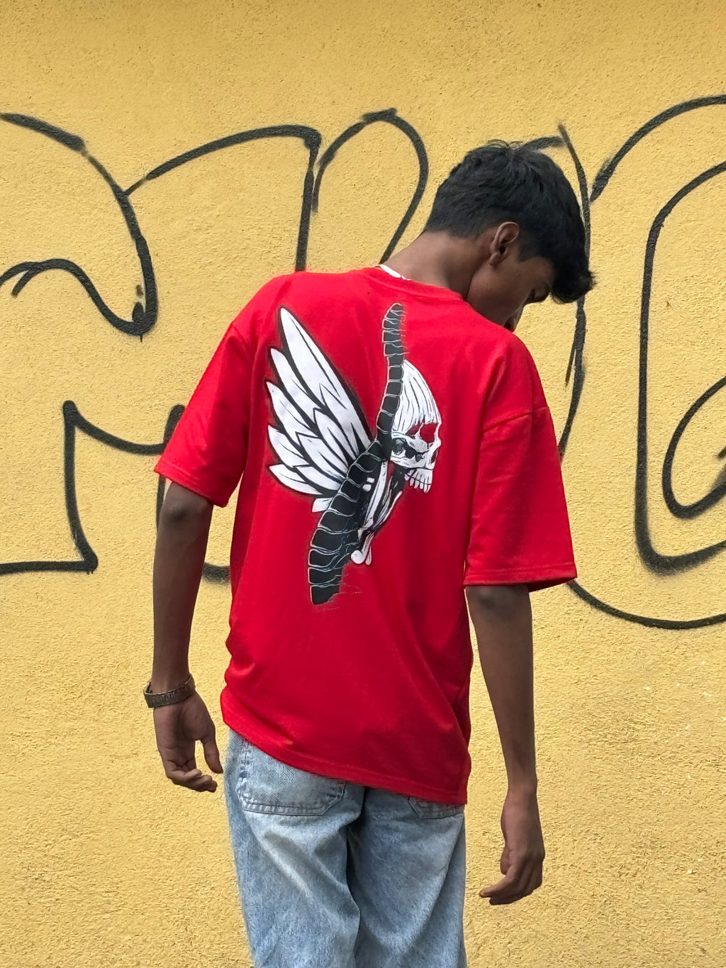 Wing Skull Tee