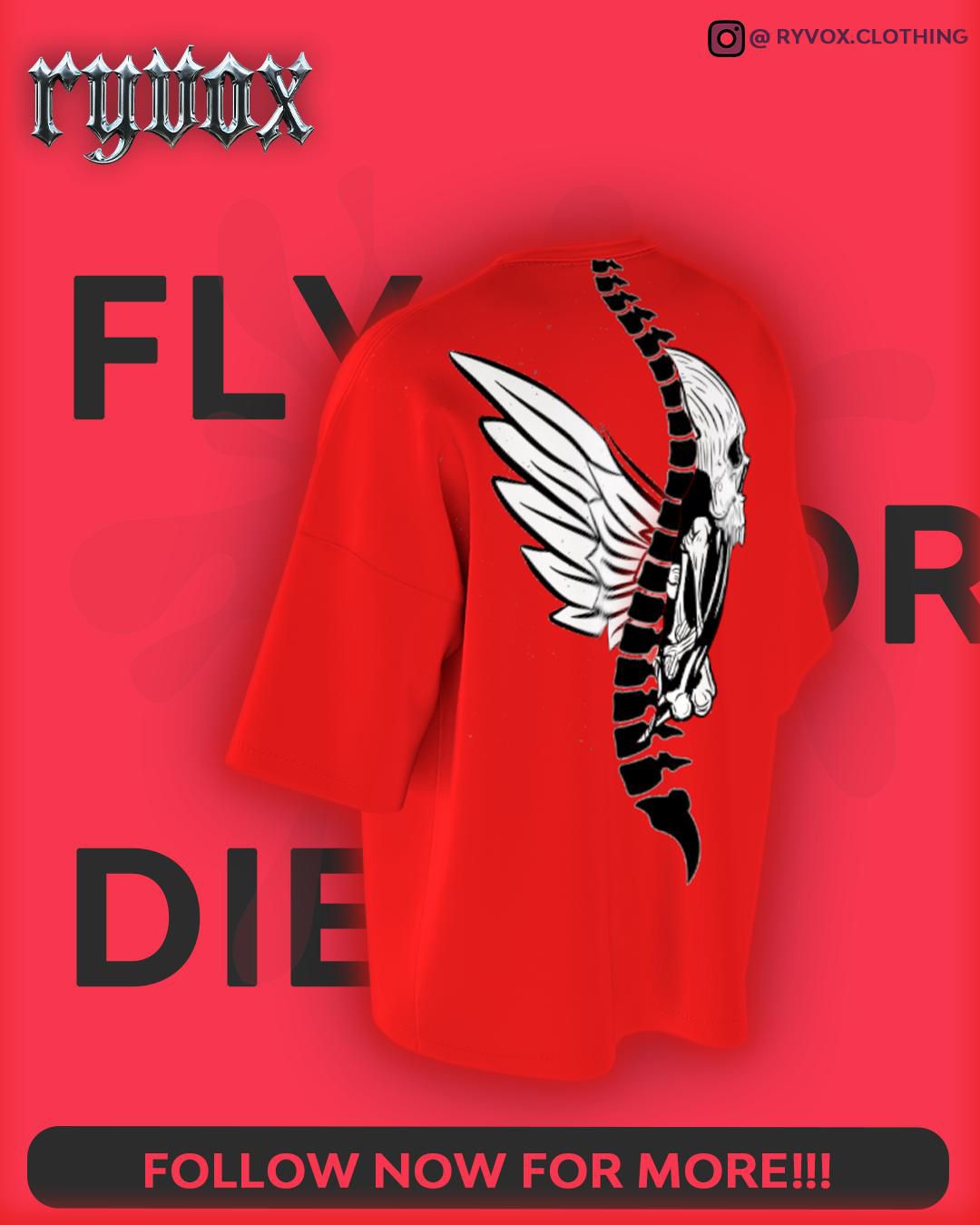 Wing Skull Tee